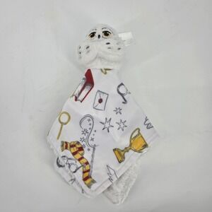 Harry Potter Hedwig Owl Lovey Security Blanket Plush Toy Kids Baby